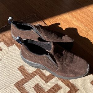 Merrell Men's Dark Brown Suede Slip-Ons